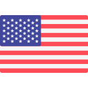 Sitemap in English united states flag
